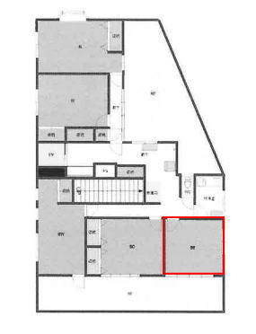 賃貸オフィス間取り図